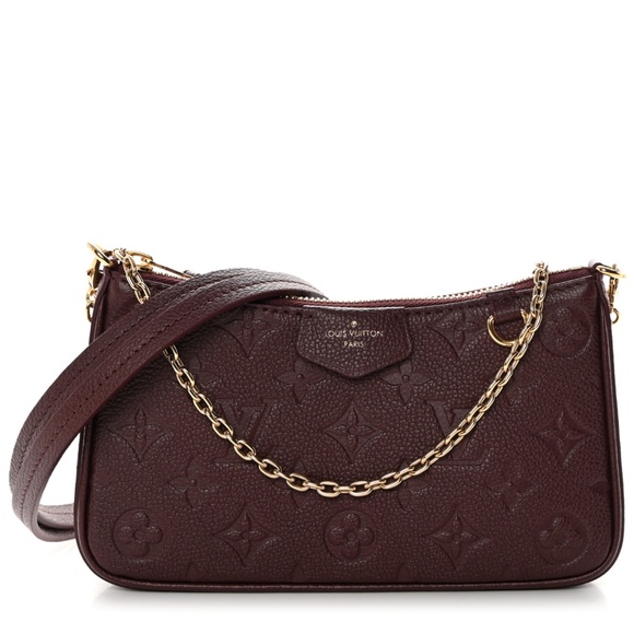 Louis Vuitton | Handbag | Empreinte Easy Pouch On Strap | Wine - Picture 1 of 16